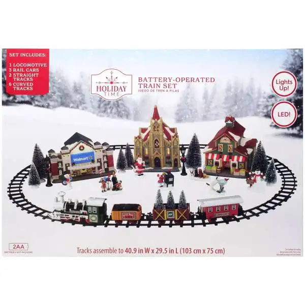 Holiday Time Battery-Operated Exclusive Train Set
