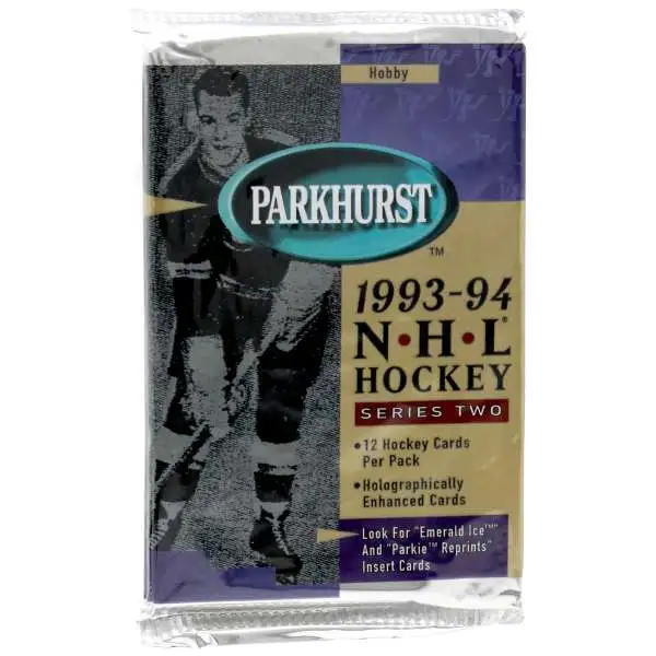 NHL Upper Deck 1993-94 Series 2 Hockey Trading Card HOBBY Pack [12 Cards]