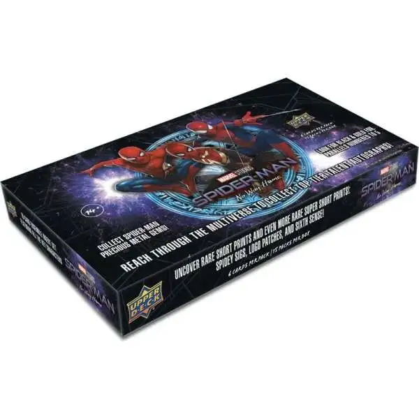 Marvel Upper Deck Spider-Man No Way Home Trading Card HOBBY Box [15 Packs]