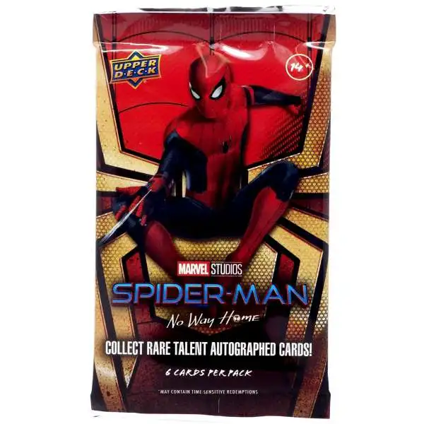 Marvel Upper Deck Spider-Man No Way Home Trading Card BLASTER Pack