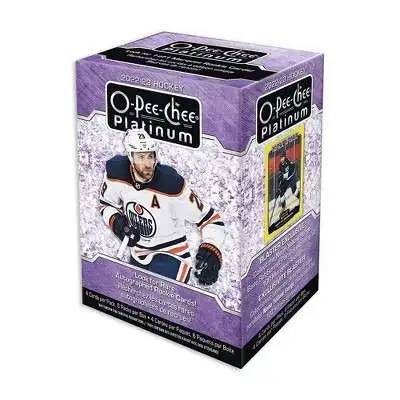 NHL Upper Deck 2022-23 O-Pee-Chee Platinum Hockey Trading Card BLASTER Box [6 Packs]