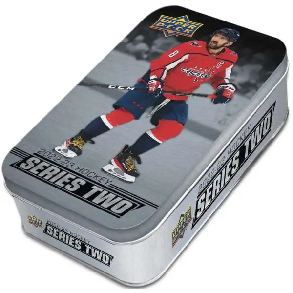 NHL Upper Deck 2022-23 Series 2 Hockey Trading Card Tin [9 Packs]