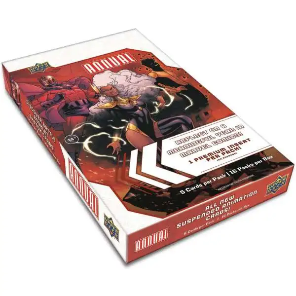 Marvel Upper Deck 2022-23 Annual Trading Card HOBBY Box [16 Packs]