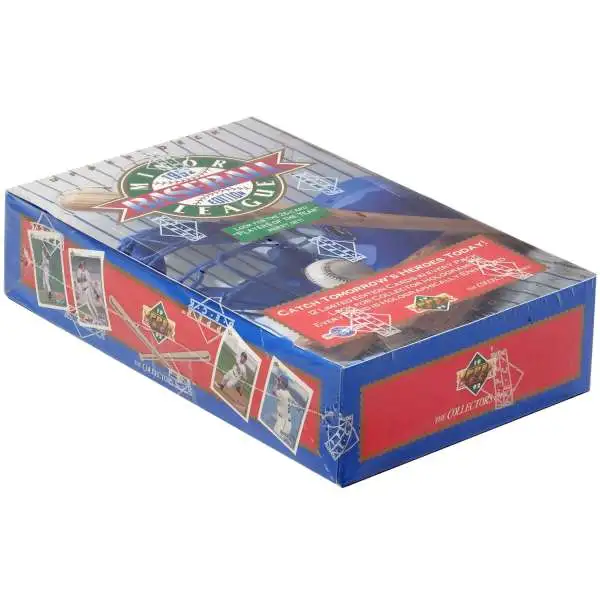 Upper Deck 1992 Minor League Baseball Trading Card HOBBY Box [36 Packs, Look For Derek Jeter Rookies!!!]