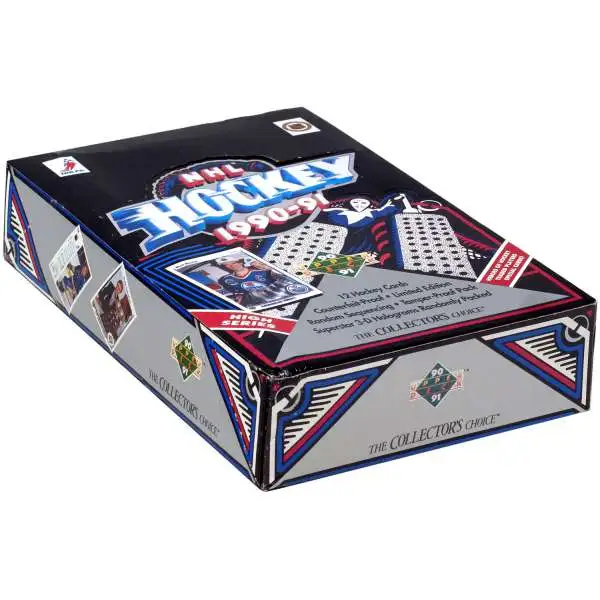 NHL Upper Deck 1990-91 Hockey High Series Trading Card HOBBY Box [36 Packs]