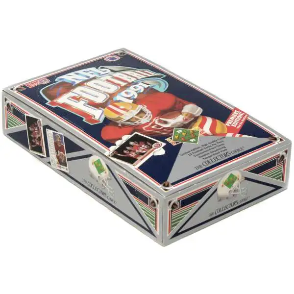 NFL Upper Deck 1991 Premier Edition Football Trading Card WAX Box [36 Packs]