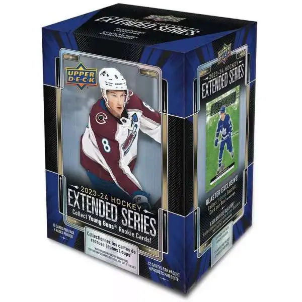 NHL Upper Deck 2023-2024 Extendedd Series Hockey Trading Card BLASTER Box [4 Packs]