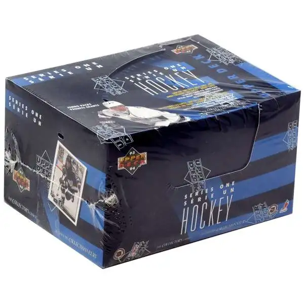 NHL Upper Deck 1993-94 Hockey Series 1 Trading Card JUMBO Box [20 Packs]