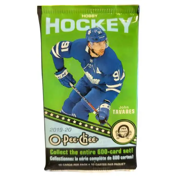 NHL Upper Deck 2019-20 O-Pee-Chee Hockey Trading Card HOBBY Pack [7 Cards]