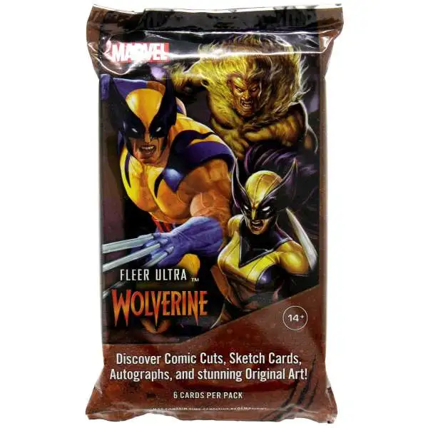 Marvel Ultra 2024 Wolverine Trading Card HOBBY Pack [6 Cards]