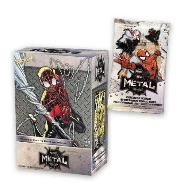 Marvel Metal Universe Trading Card BLASTER Box [6 Packs]