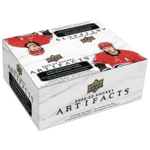 NHL Upper Deck 2022-23 Hockey Artifacts Trading Card RETAIL Box [24 Packs]