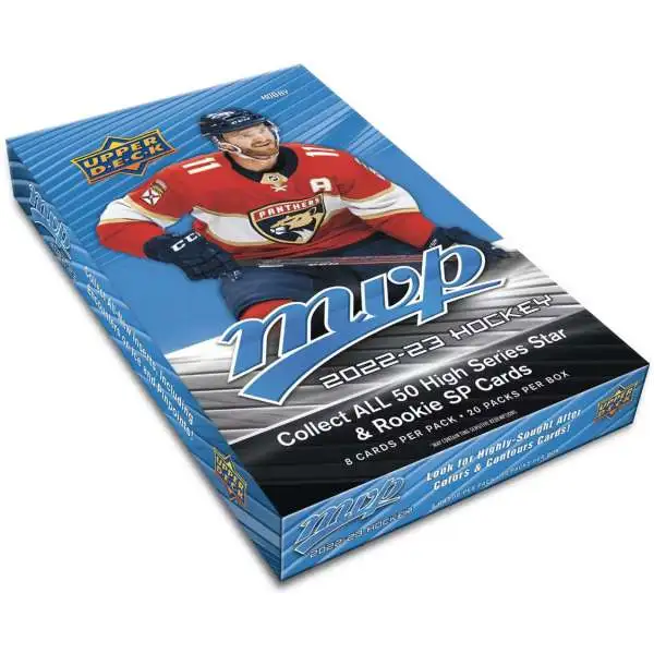 NHL Upper Deck 2022-23 MVP Hockey Trading Card HOBBY Box [20 Packs]