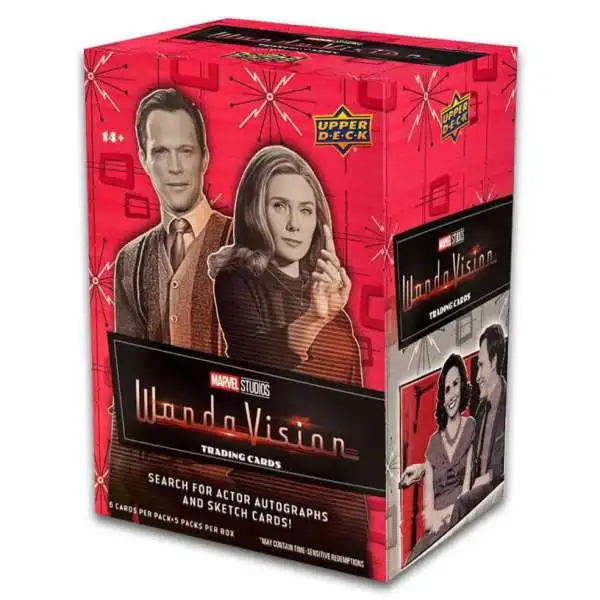 Marvel Upper Deck WandaVision Trading Card BLASTER Box [5 Packs]