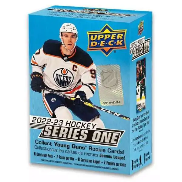 NHL Upper Deck 202223 Series 1 Hockey Trading Card Tin 9 Packs ToyWiz