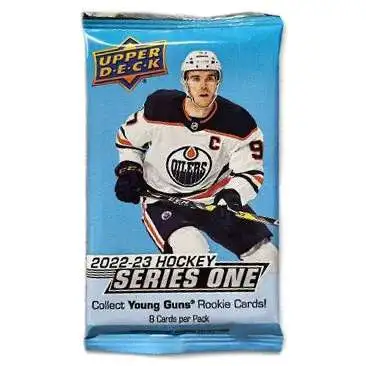 NHL Upper Deck 2022-23 Series 1 Hockey Trading Card BLASTER Pack [8 Cards]