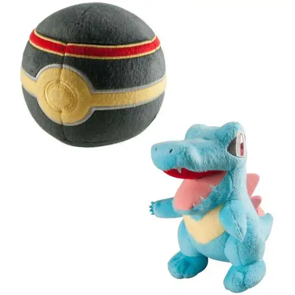 Pokemon Totodile & Luxury Ball Exclusive 6-Inch Plush Set