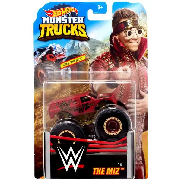 Hot Wheels Monster Trucks WWE The Miz Diecast Car