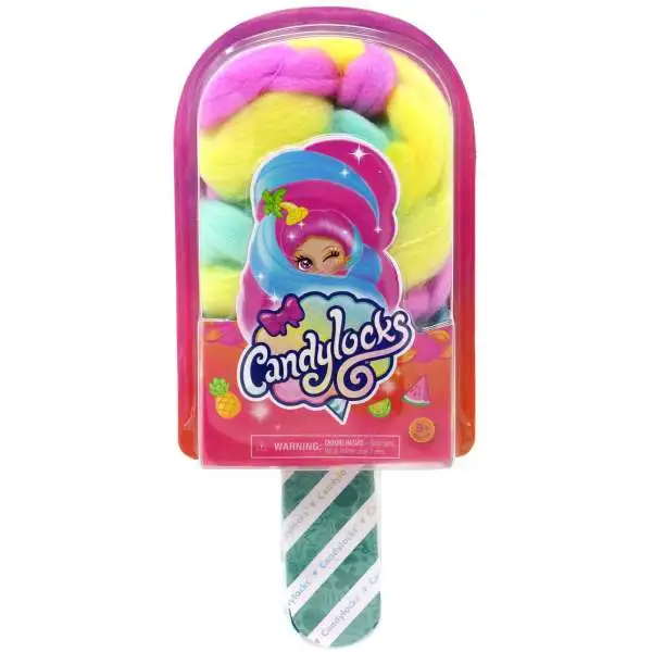 Candylocks Popsicle Teal, Pink & Yellow Mystery Doll