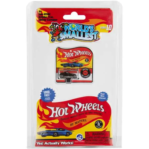 World's Smallest Hot Wheels Series 10 Sooo Fast! 2001 Diecast Car