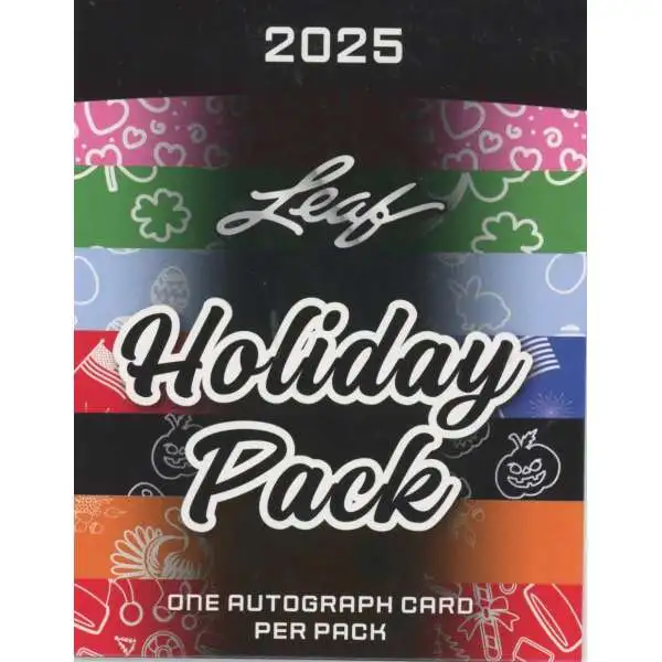 Leaf Multi Sport 2025 Holiday Trading Card Pack [1 Autograph Card]