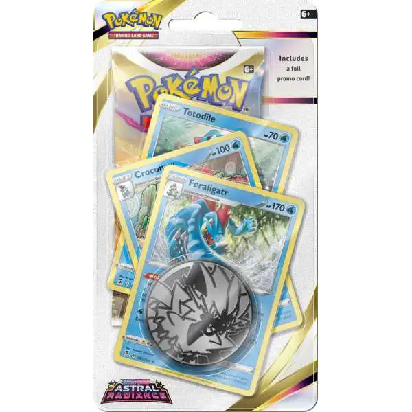pokemon sword and shield astral radiance booster pack & showcasing a variety of Hisuian Pokemon and card art depicting the Hisui region Pokemon Sword & Shield Astral