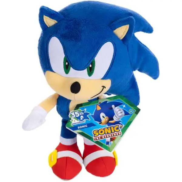 Sonic The Hedgehog 35th Anniversary Sonic 9-Inch Plush