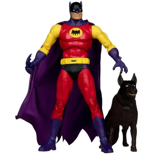 McFarlane Toys DC Multiverse Batman & Ace the Bat-Hound Action Figure [Platinum Edition]