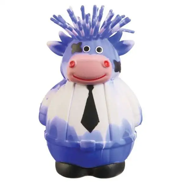 Irre-Squish-Tible! Corporate Cow BLUE Squeeze Toy