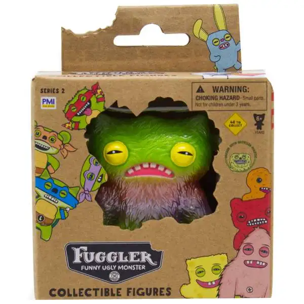 Fuggler Series 2 Wide Eyed Weirdo 2.5-Inch Mini Figure [Green & Metallic]