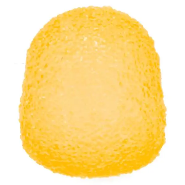 Crystal Squish Stretch Ball Maltose Gumdrop ORANGE 2.1-Inch Stress Squishy Fidget Toy