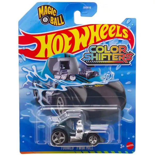 Hot Wheels Magic 8 Ball Color Shifters Tooned Twin Mill Diecast