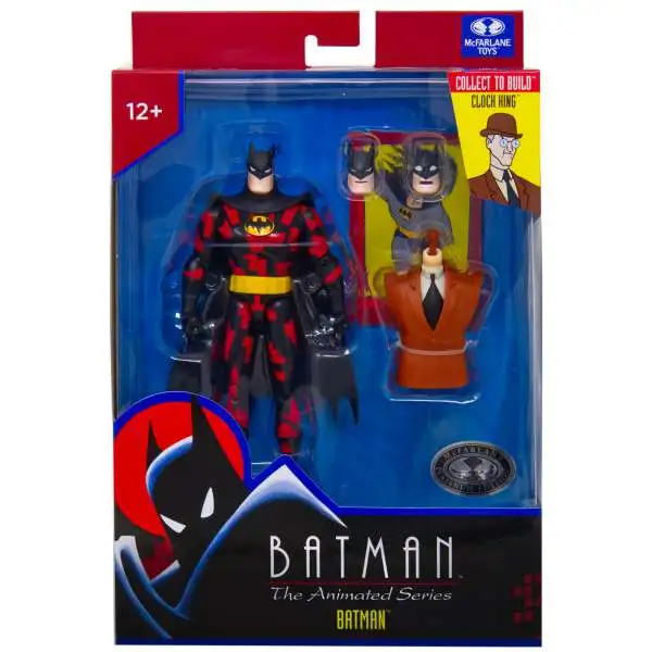 McFarlane Toys DC Multiverse Build Clock King Series Batman Action Figure [Batman: The Animated Series, Platinum Edition]