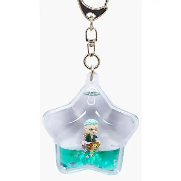 One Piece Tsunameez Zoro on Thousand Sunny 2.5-Inch Keychain
