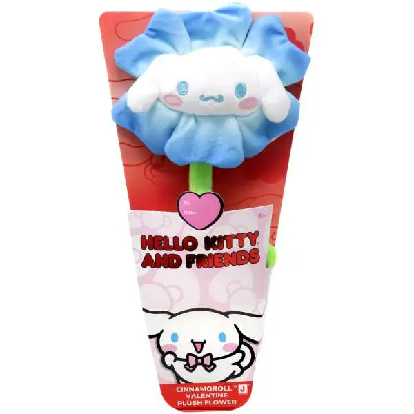 Sanrio Hello Kitty & Friends 2026 Valentine's Day Cinnamoroll 14-Inch Plush Flower [Blue]