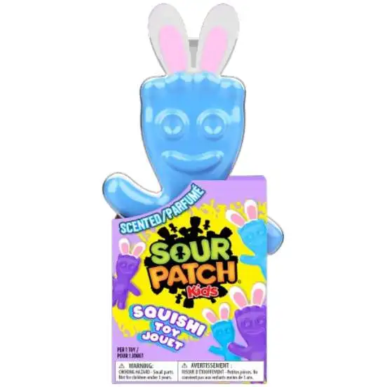 Sour Patch Kids Easter BLUE Squishy Toy