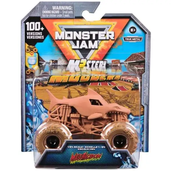 Monster Jam Series 4 Mystery Mudders Megalodon Diecast Car