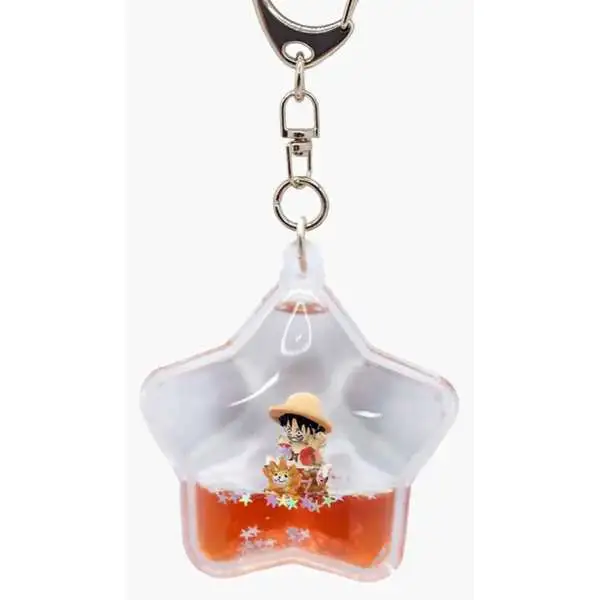 One Piece Tsunameez Luffy on Thousand Sunny 2.5-Inch Keychain