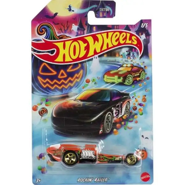 Hot Wheels Halloween 2026 Rockin Railer Die Cast Car Mattel - ToyWiz