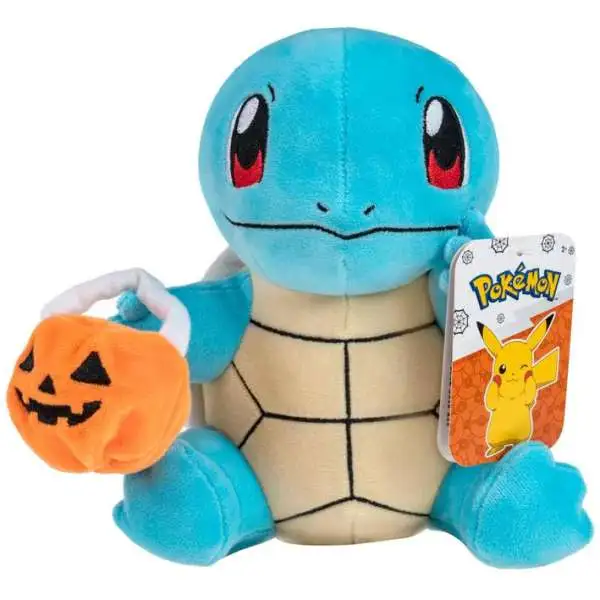 Pokemon Halloween Squirtle 6.5-Inch Plush [Pumpkin Candy Pail]