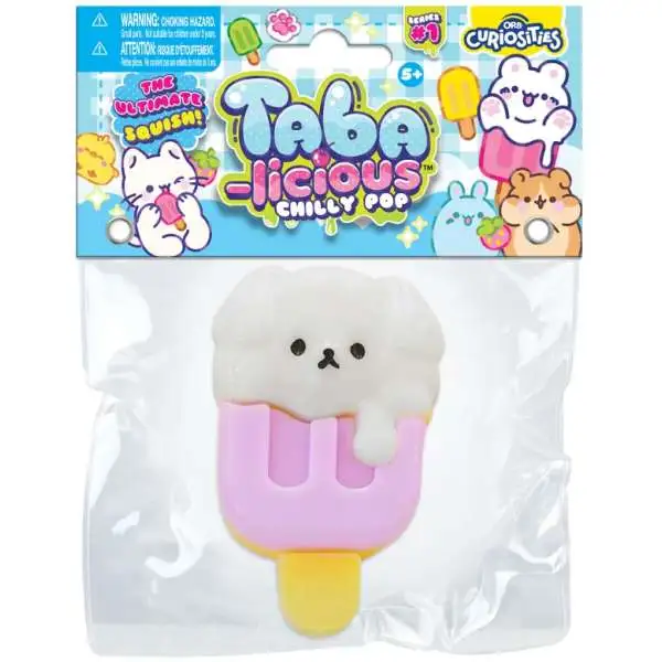 Taba-Licious Chilly Pop Dog 3-Inch Squeeze Toy