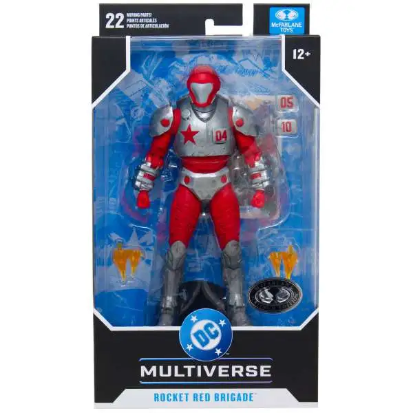 McFarlane Toys DC Multiverse Rocket Red Brigade Action Figure [Justice League: Generation Lost, PLatinum Edition]
