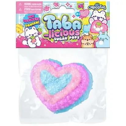 Taba-Licious Sugar Pops Heart 3-Inch Squeeze Toy