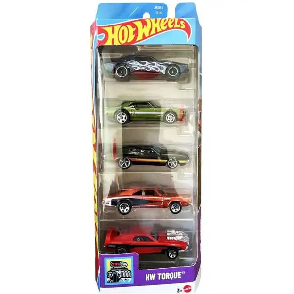 Hot Wheels HW Torque 72 Ford Gran Torino Sport, Rivited, 69 Dodge