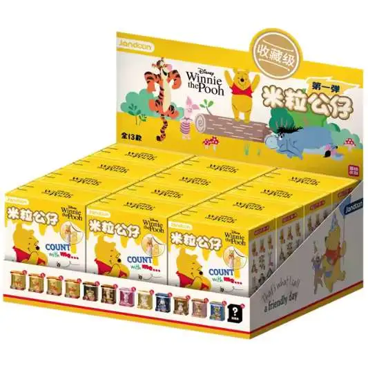 Disney Winnie the Pooh Rice Grain Mini Doll Mystery Box [12 Packs]