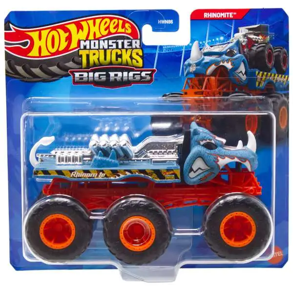 Hot Wheels Monster Trucks Big Rigs Rhinomite Diecast Car