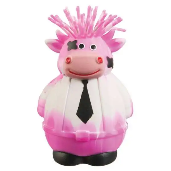 Irre-Squish-Tible! Corporate Cow PINK Squeeze Toy