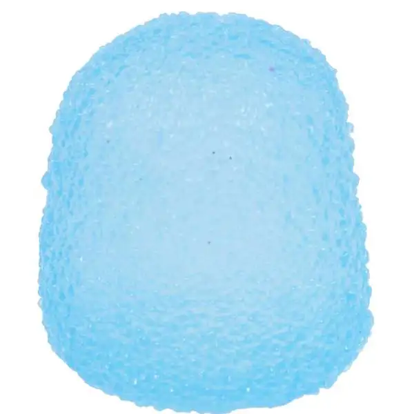 Crystal Squish Stretch Ball Maltose Gumdrop BLUE 2.1-Inch Stress Squishy Fidget Toy