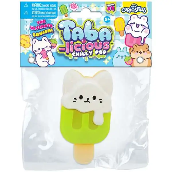 Taba-Licious Chilly Pop Cat 3-Inch Squeeze Toy