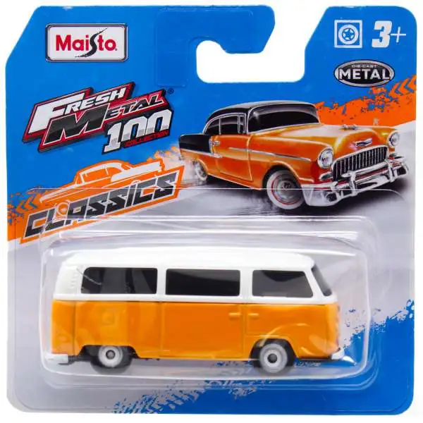 Fresh Metal 100 Collection Classics Volkswagen Type 2 Bus Diecast Car